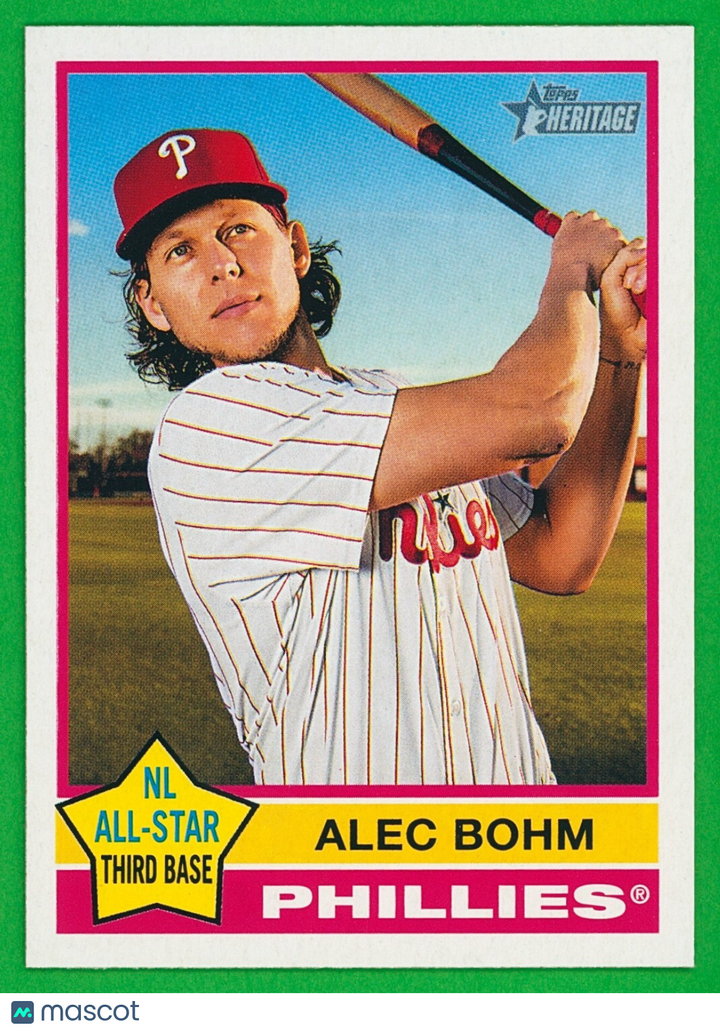 ⚾️ 2025 Topps Heritage #240 NL All-Star - Alec Bohm - Phillies