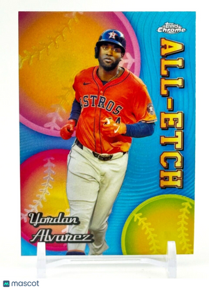 2024 Topps Chrome Update - All-Etch SP Insert - #CAEU-8 YORDAN ALVAREZ - Astros