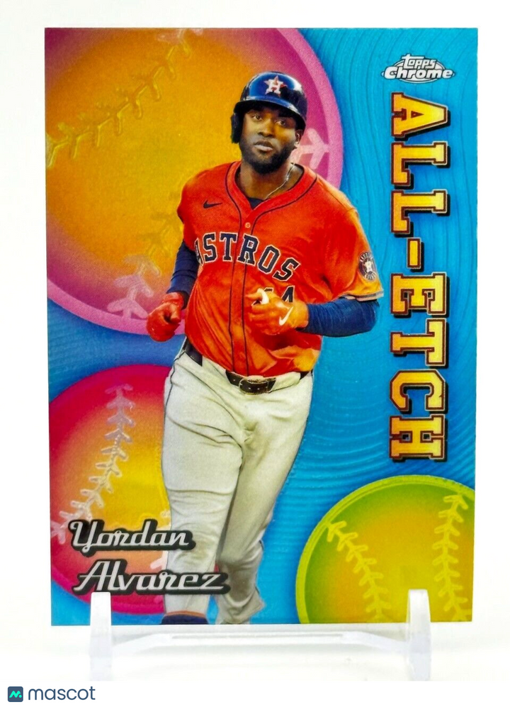 2024 Topps Chrome Update - All-Etch SP Insert - #CAEU-8 YORDAN ALVAREZ - Astros