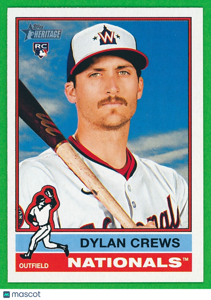 ⚾️ 2025 Topps Heritage #247 - Dylan Crews (RC) Rookie