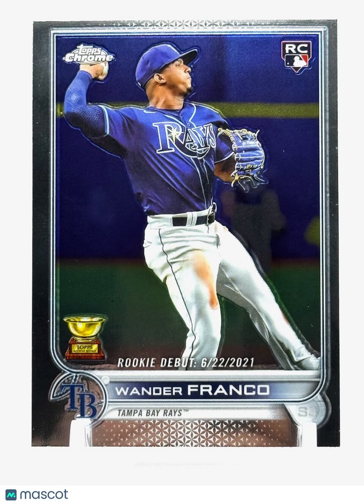 2022 Topps Chrome Update Series - Rookie Debut #USC200 Wander Franco (RC)