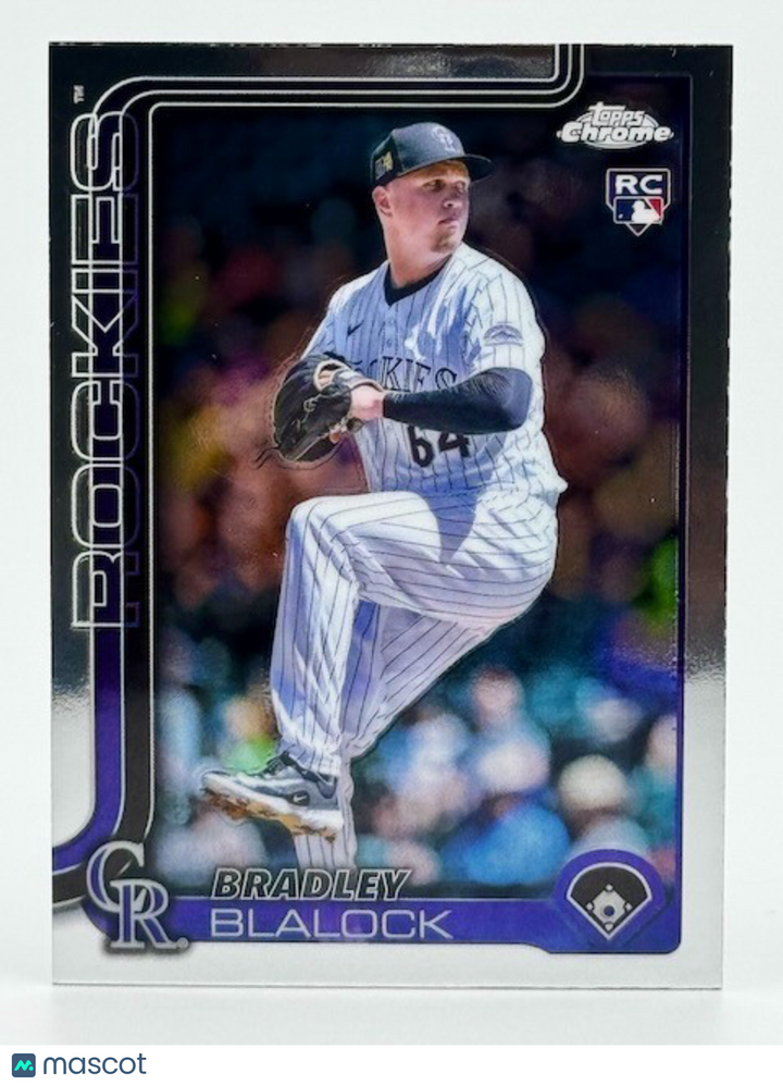 ⚾️ 2025 Topps Chrome #289 Bradley Blalock (RC) Rookie
