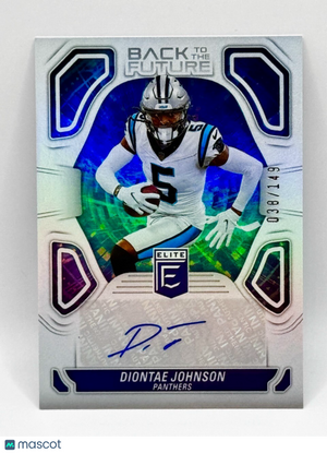 2024 DONRUSS ELITE BACK TO THE FUTURE AUTOGRAPH /149 #BTF-DJO DIONTAE JOHNSON