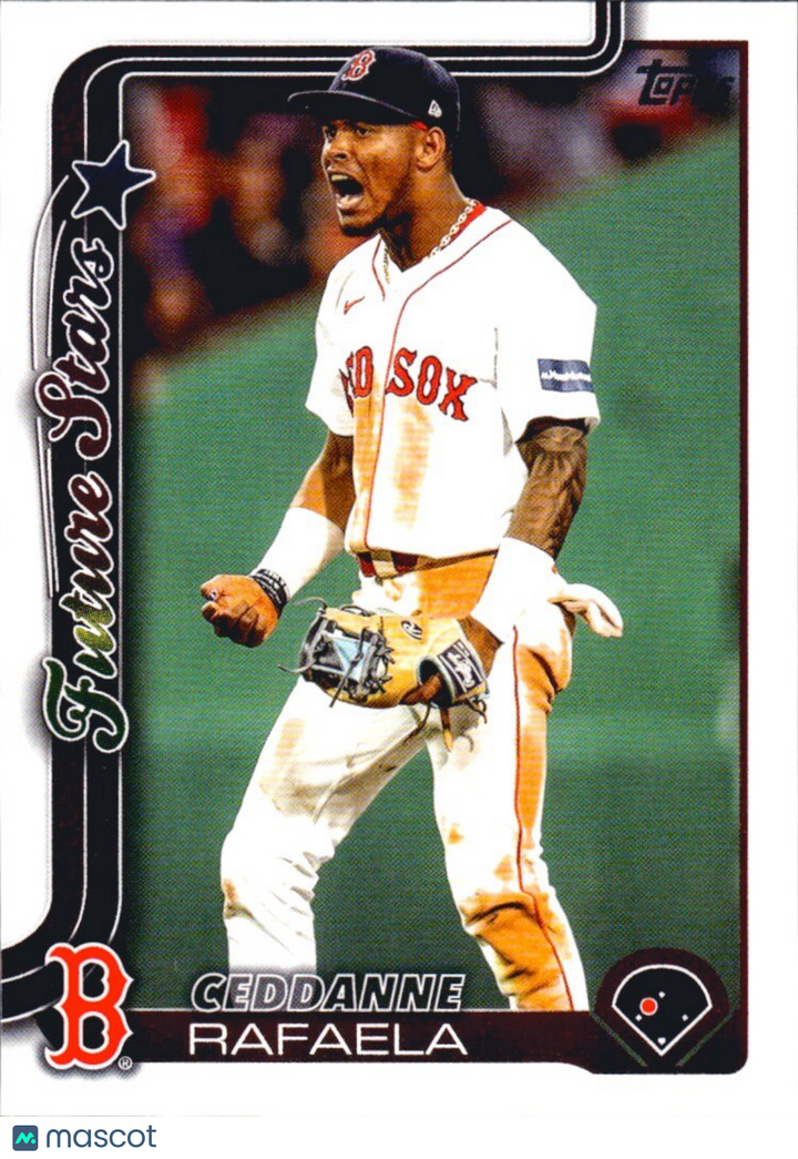 ⚾️ 2025 Topps Series 1 #148 Future Stars - Ceddanne Rafaela - Red Sox