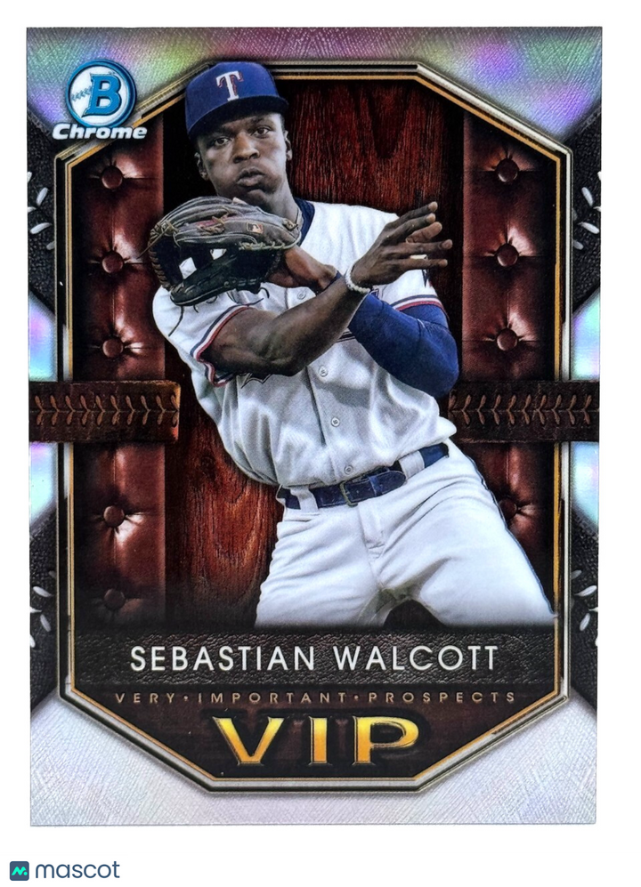 ⚾️ 2025 Bowman #VIP-3 Very Important Prospects - Sebastian Walcott - Rangers