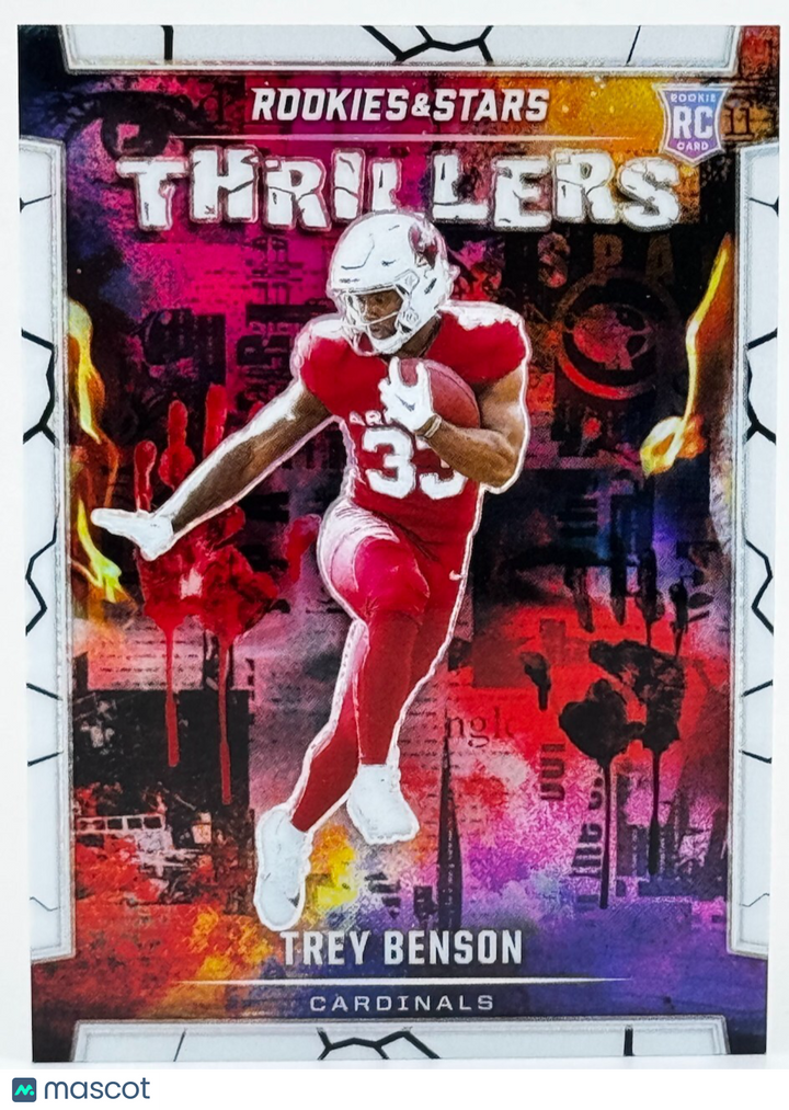 🏈 2024 Panini Rookies & Stars #T-TBN - Thrillers - Trey Benson (RC)