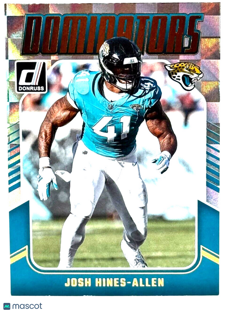 2024 Donruss #29 Dominators Xfractor - Josh Hines-Allen - Jaguars