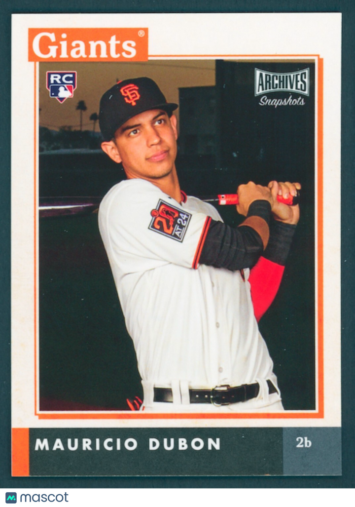 ⚾️ 2020 Topps Archives Snapshots - Mauricio Dubon #AS-MD (RC)