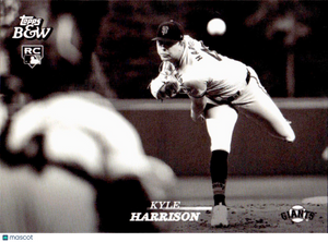 ⚾️ 2024 Topps Black & White Baseball #56 Kyle Harrison (RC) Rookie - Giants