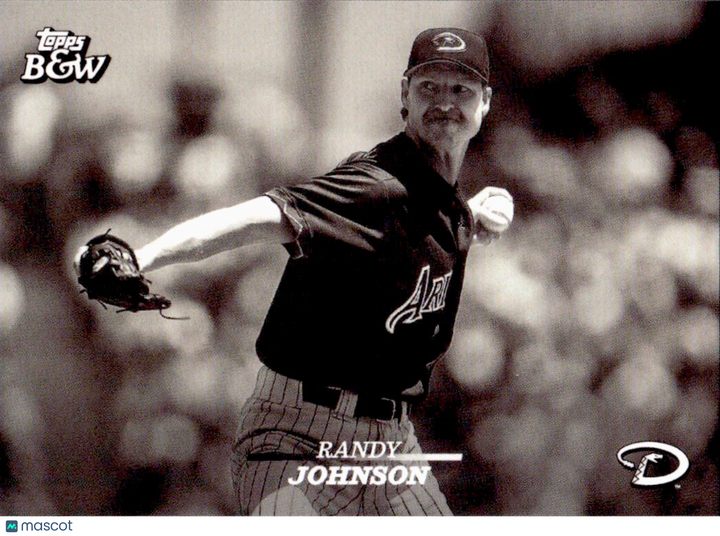 ⚾️ 2024 Topps Black & White Baseball #14 Randy Johnson (HOF)