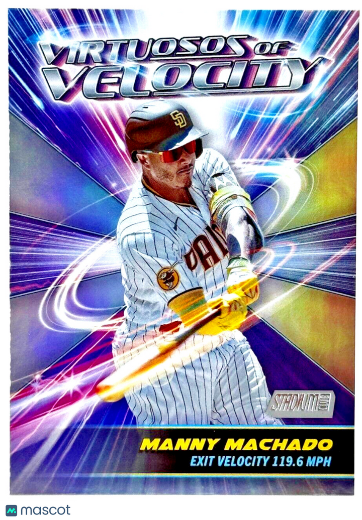 2024 Topps Stadium Club - Virtuosos of Velocity #VV-21 Manny Machado