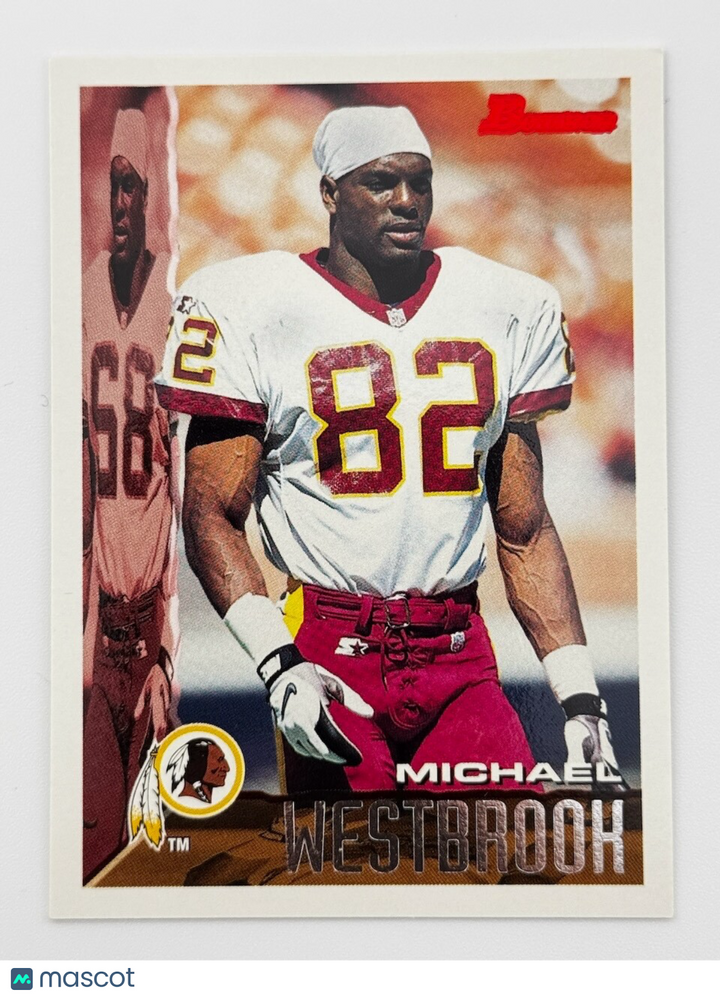 1995 Bowman Draft First Round - Michael Westbrook #4 (RC) - Rookie - SEE PHOTOS!