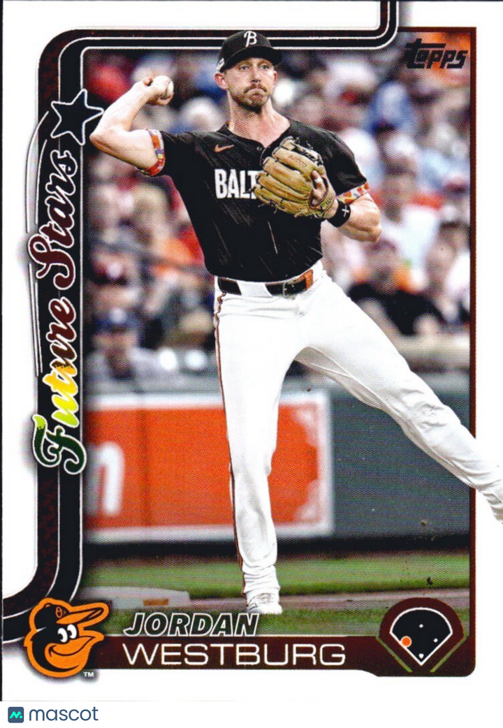 ⚾️ 2025 Topps Series 1 #142 Future Stars - Jordan Westburg - Orioles