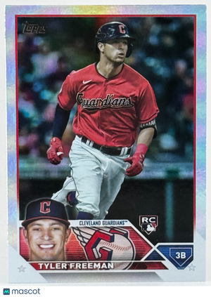 ⚾️ 2023 Topps Series 2 - Tyler Freeman #462 Rainbow Foil (RC) Rookie
