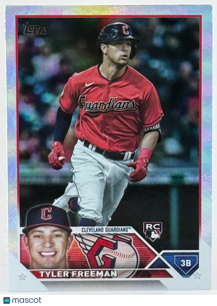 ⚾️ 2023 Topps Series 2 - Tyler Freeman #462 Rainbow Foil (RC) Rookie