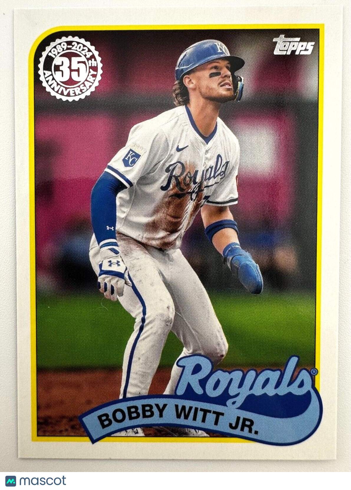 2024 Topps Update Series - 1989 Topps Baseball #89US-48 Bobby Witt Jr.