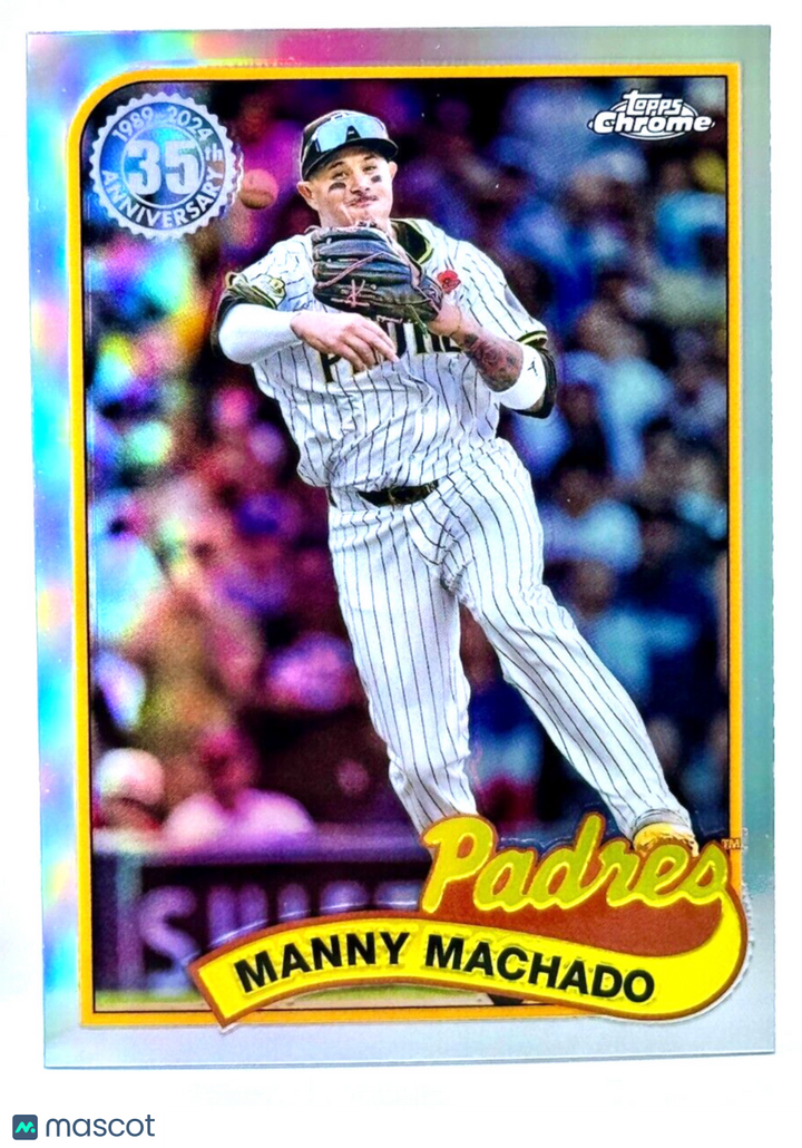 ⚾ 2024 Topps Chrome Update Series - 1989 Topps Baseball #89CU-18 Manny Machado