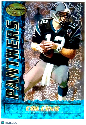 1995 Bowman's Best - #5 Kerry Collins (RC) Rookie