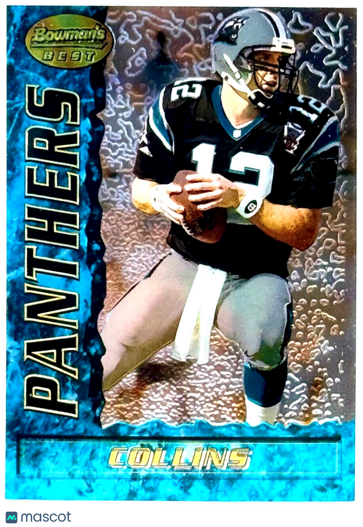 1995 Bowman's Best - #5 Kerry Collins (RC) Rookie