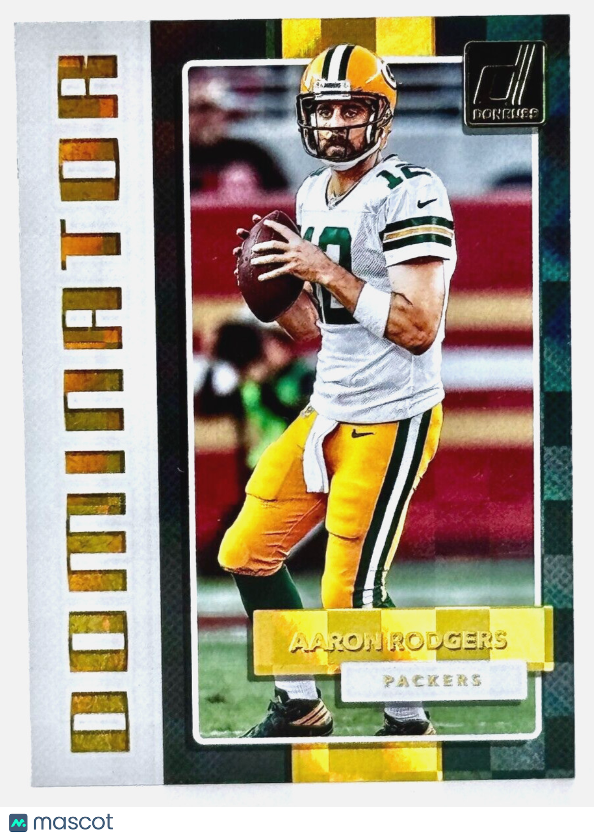 2017 Donruss #12 Dominator - Aaron Rodgers - Packers