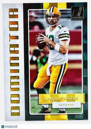 2017 Donruss #12 Dominator - Aaron Rodgers - Packers