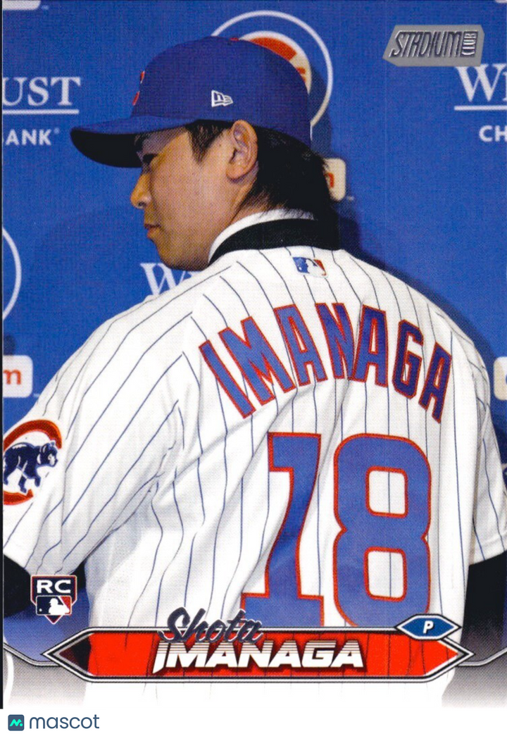 2024 Topps Stadium Club - #240 Shota Imanaga (RC) Rookie