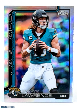 🏈 2025 Topps Chrome Football #138 Trevor Lawrence - REFRACTOR