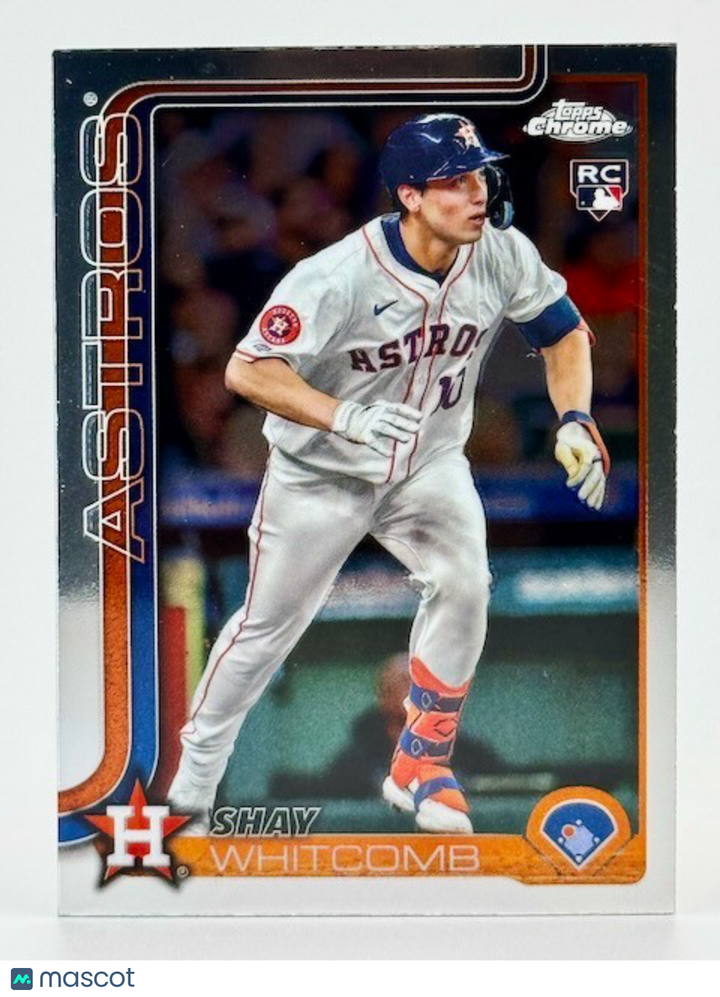 ⚾️ 2025 Topps Chrome #251 Shay Whitcomb (RC) Rookie