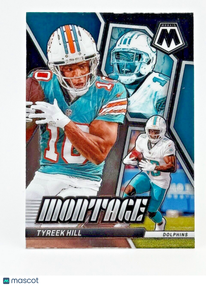 2024 Panini Mosaic #M-20 MONTAGE - Tyreek Hill - Dolphins