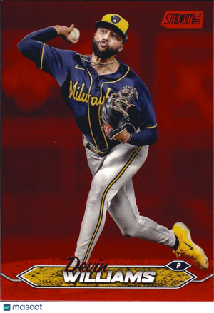 2024 Topps Stadium Club #181 Red Foil - Devin Williams
