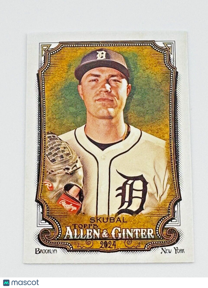 2024 Topps Allen & Ginter #205 - TARIK SKUBAL - Detroit Tigers