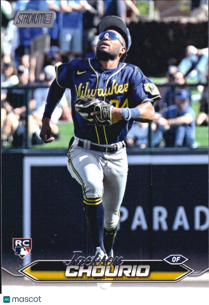 2024 Topps Stadium Club - #184 Jackson Chourio (RC) Rookie
