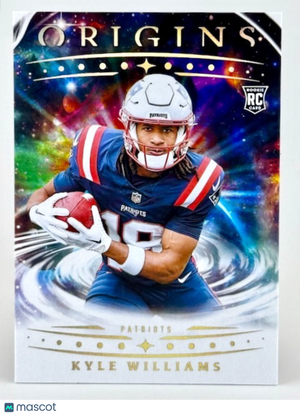 🏈 2025 Panini Origins #122 Kyle Williams (RC) Rookie - Patriots