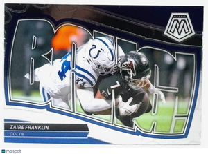 🏈 2024 Panini Mosaic - Bang! #7 Zaire Franklin