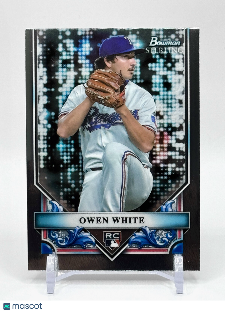 2024 BOWMAN STERLING ROOKIES (RC) #BSR-32 OWEN WHITE - RANGERS