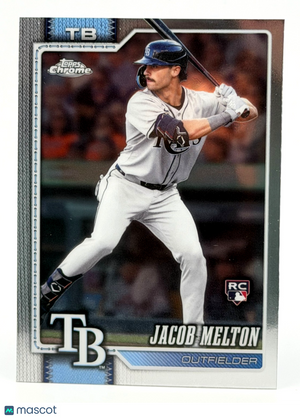 2026 Topps Chrome #245 Jacob Melton RC Rookie - Rays