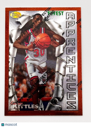 1996-97 Topps Finest Apprentices Bronze w/ COATING #79 Kerry Kittles (RC) Rookie