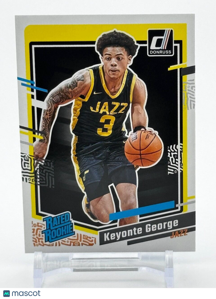 2023-24 Panini Donruss RATED ROOKIE (RC) Keyonte George #244