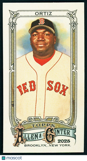 2025 Topps Allen & Ginter #53 David Ortiz - Mini Parallel