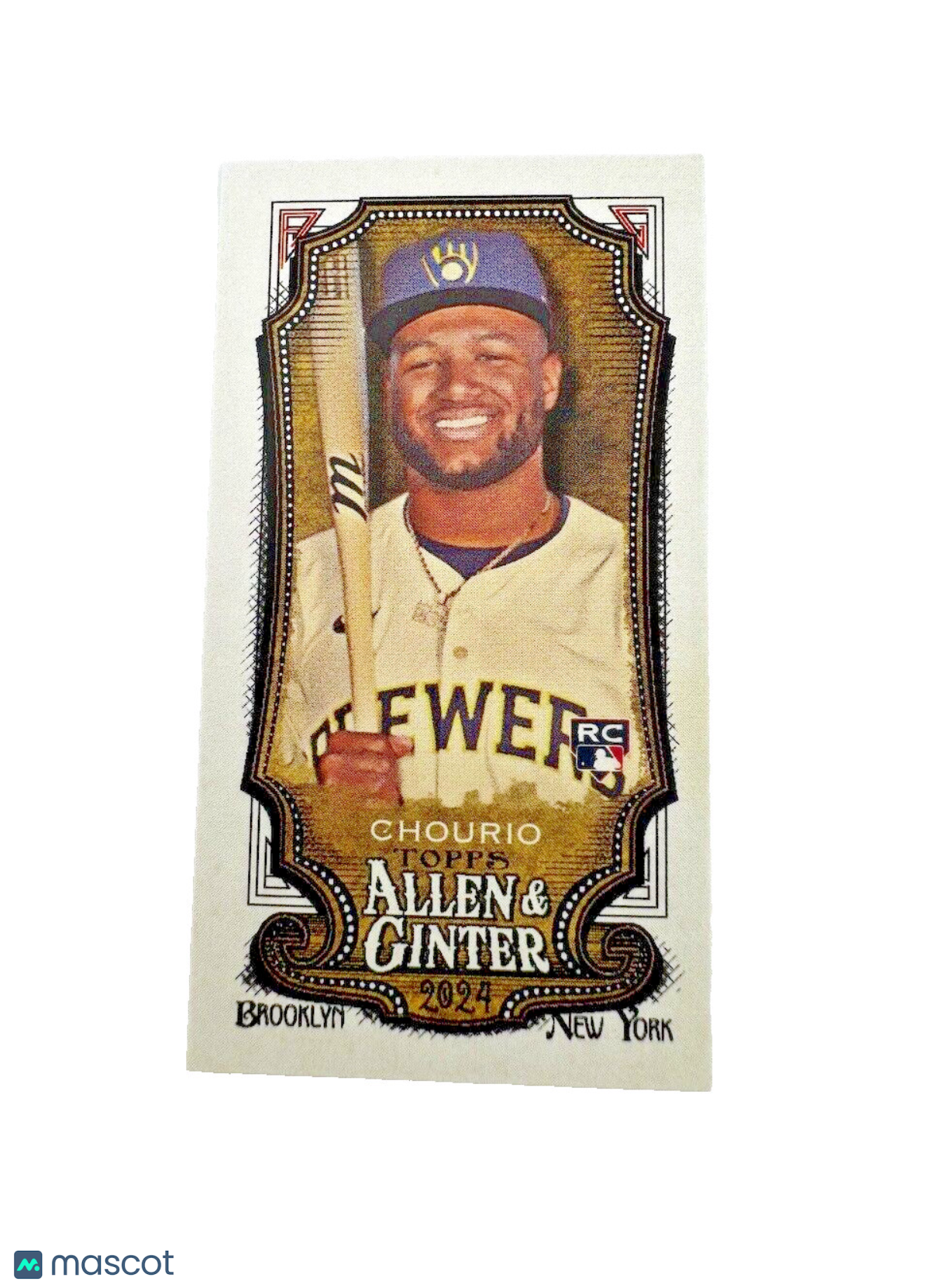 2024 Topps Allen & Ginter #276 - JACKSON CHOURI (RC) - Rookie Card - Brewers