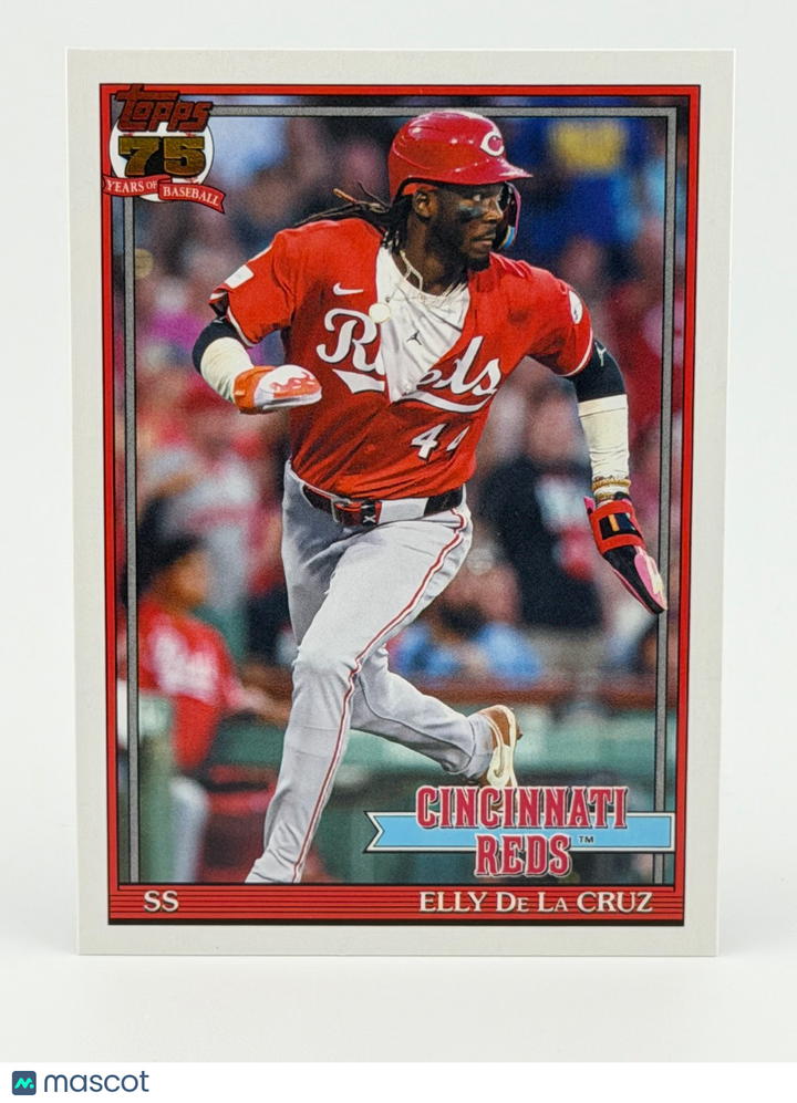 2026 Topps #T91-22 1991 Topps Parallel - Elly De La Cruz