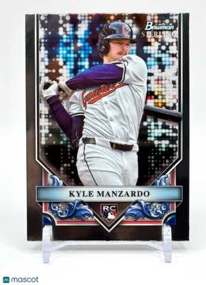 2024 BOWMAN STERLING ROOKIES (RC) #BSR-18 KYLE MANZARDO - GUARDIANS
