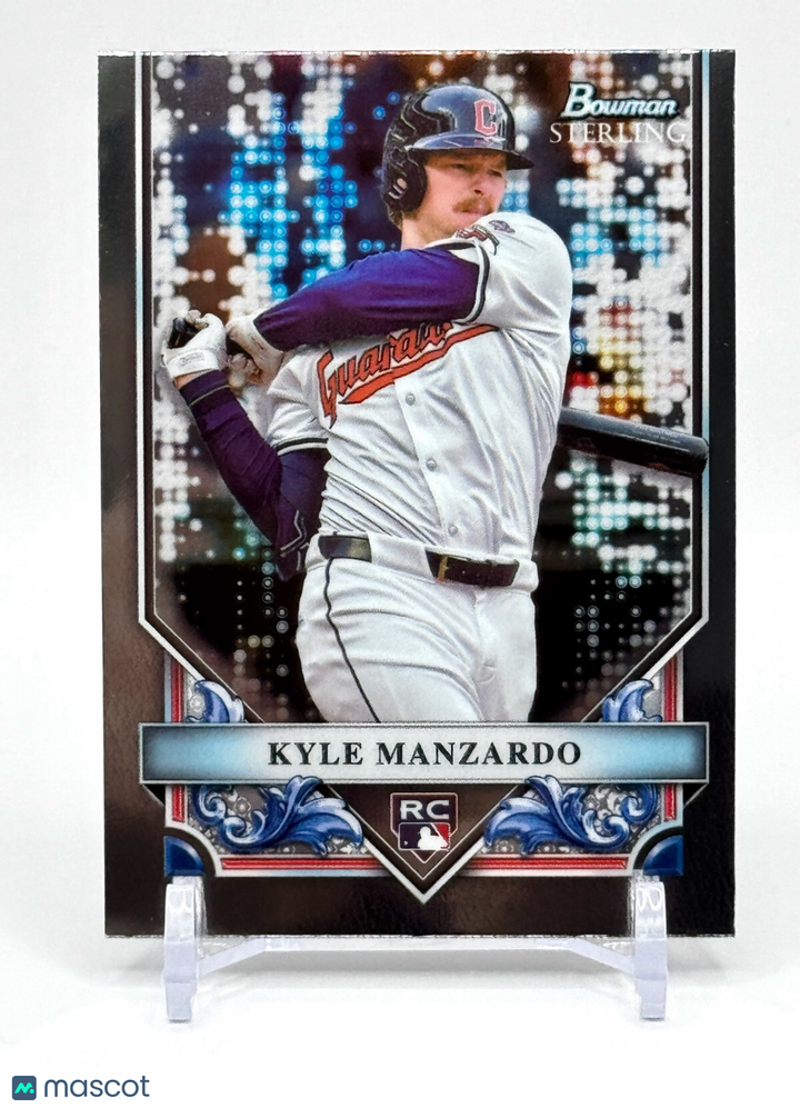 2024 BOWMAN STERLING ROOKIES (RC) #BSR-18 KYLE MANZARDO - GUARDIANS