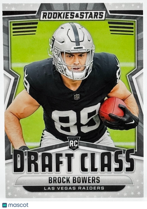 🏈 2024 Panini Rookies & Stars #DC-BBS Draft Class - Brock Bowers (RC)