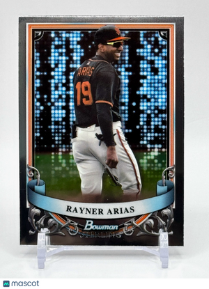 2024 BOWMAN STERLING PROSPECTS #BSP-20 RAYNER ARIAS - GIANTS