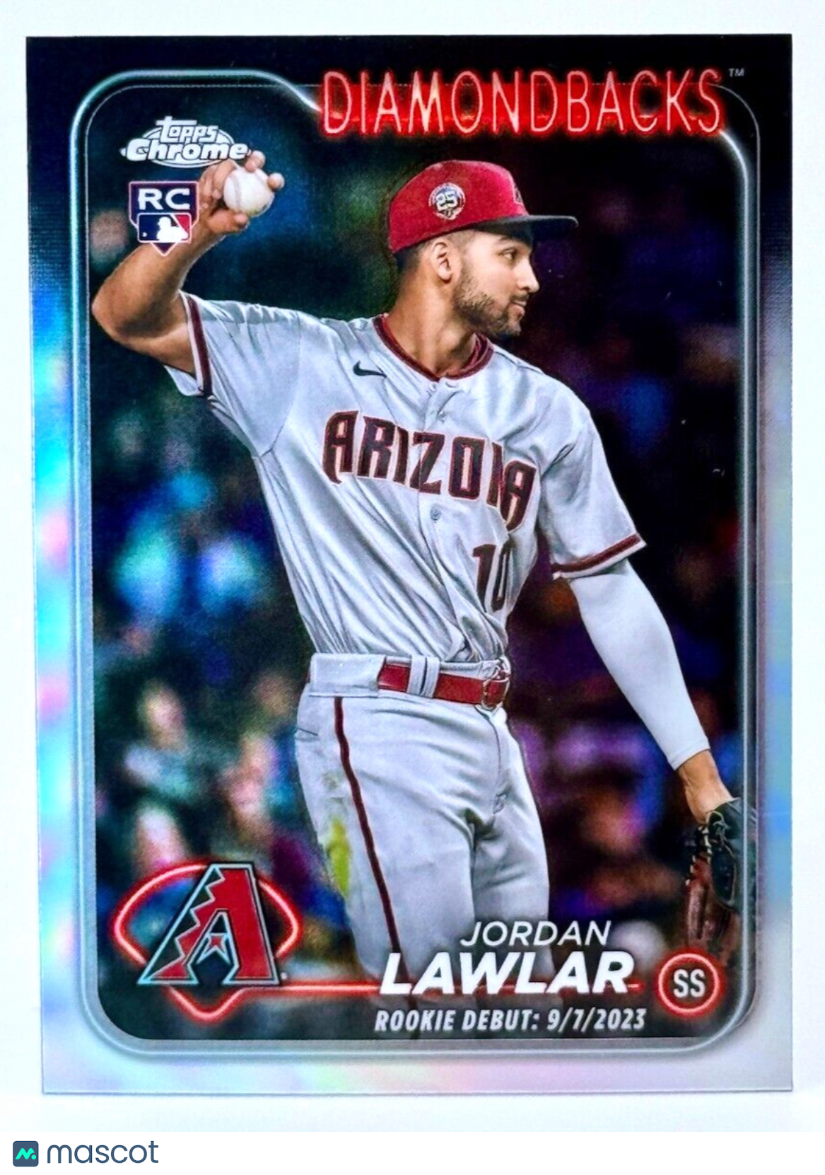⚾ 2024 Topps Chrome Update REFRACTOR Rookie Debut #USC51 Jordan Lawlar (RC)
