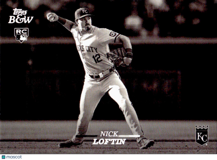 ⚾️ 2024 Topps Black & White Baseball #24 NICK LOFTIN (RC) Rookie - Royals