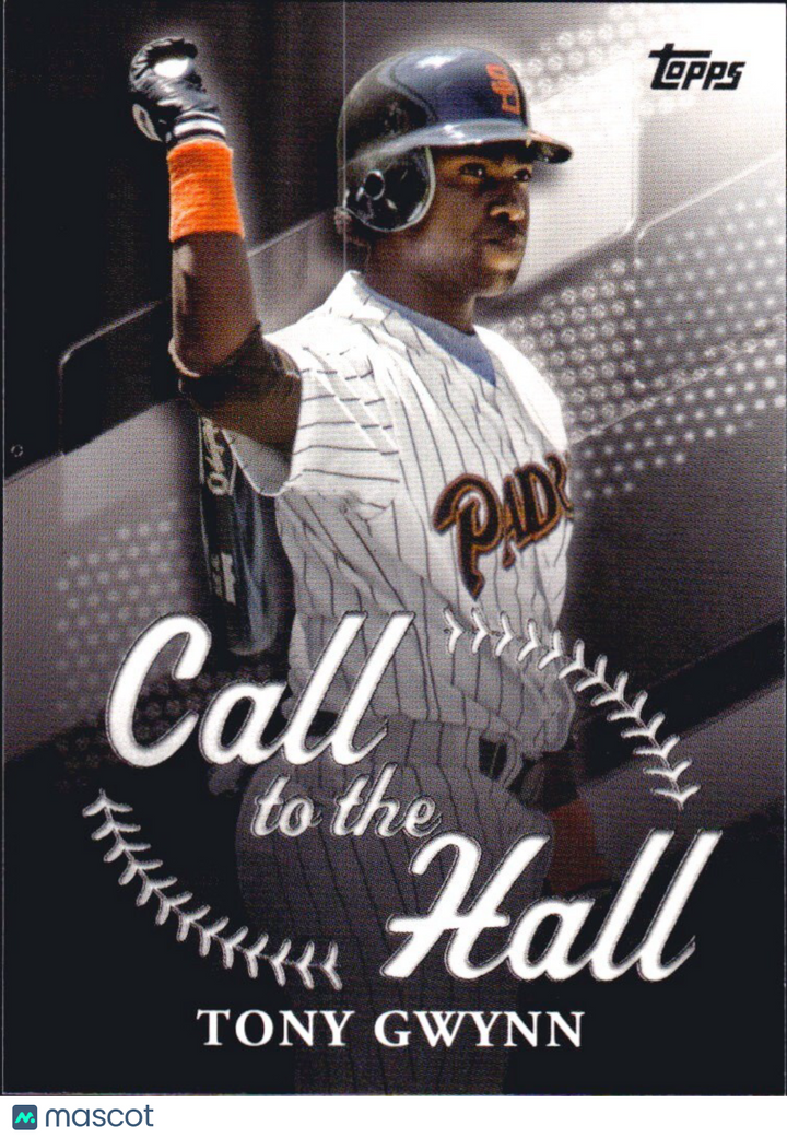 ⚾️ 2025 Topps Series 1 #CTH-21 Call To The Hall - Tony Gwynn (HOF) Padres