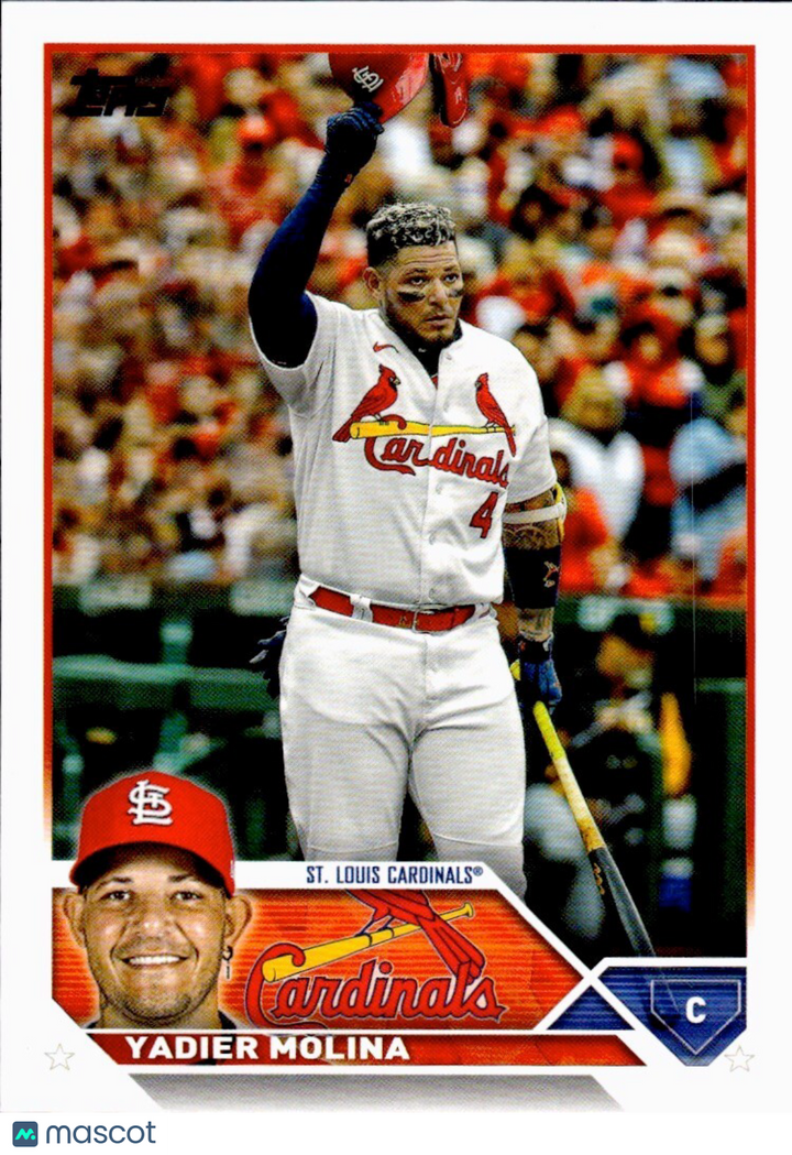 ⚾️ 2023 Topps Series 1 - #4 Yadier Molina - Cardinals