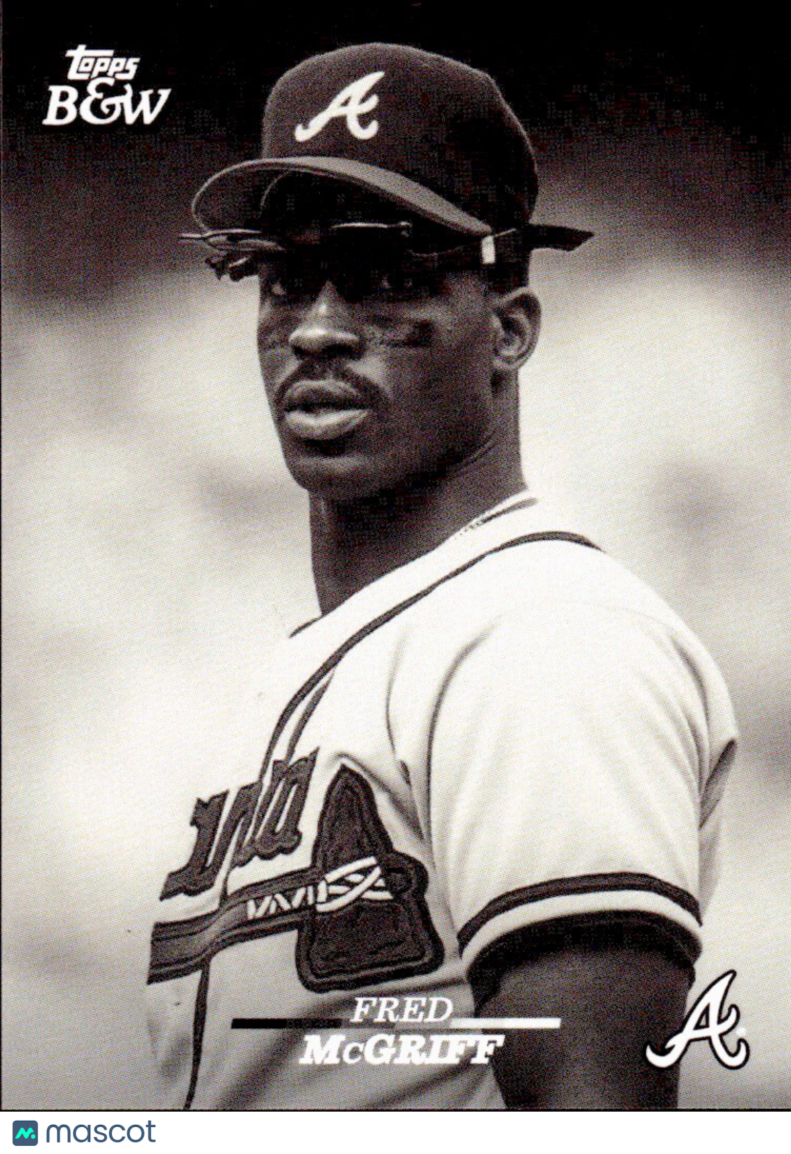 ⚾️ 2024 Topps Black & White Baseball #12 FRED MCGRIFF (HOF) - Braves